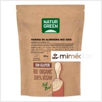 HARINA DE ALMENDRA 300GR. BIO SG VEGAN NATURGREEN