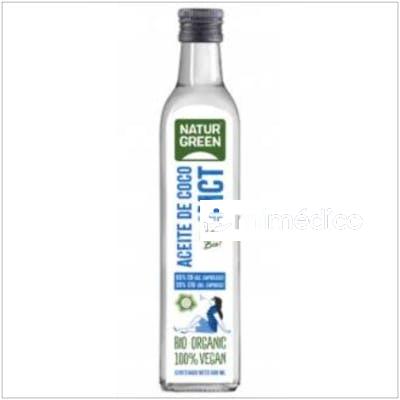 ACEITE DE COCO MCT 500ML. BIO VEGAN NATURGREEN