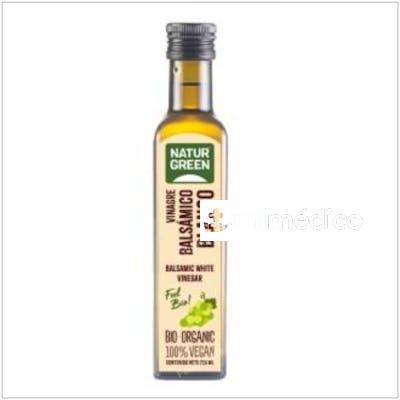 VINAGRE BALSAMICO BLANCO 250ML. BIO VEGAN NATURGREEN