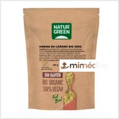 HARINA DE CAÑAMO 300GR. BIO SIN GLUTEN NATURGREEN