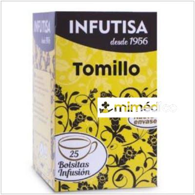 TOMILLO INFUSION 25BOLSITAS INFUTISA