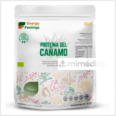 PROTEINA DE CAÑAMO 1KG. ECO VEGAN SIN GLUTEN ENERGY FEELINGS