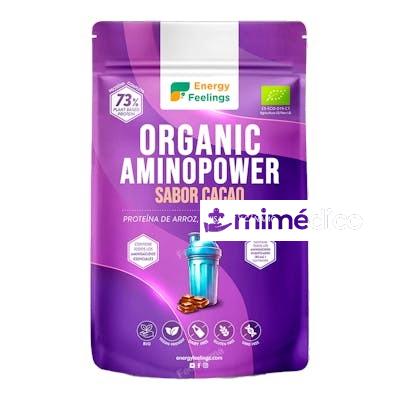 ORGANIC AMINOPOWER CHOCOLATE 500GR. ECO ENERGY FEELINGS