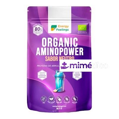 ORGANIC AMINOPOWER 80% NEUTRO 500GR. ECO VEGAN SG ENERGY FEELINGS