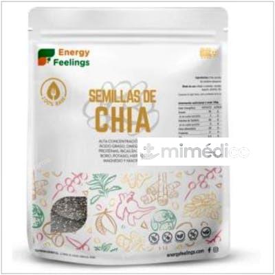 CHIA SEMILLA 1KG. VEGAN SG ENERGY FEELINGS