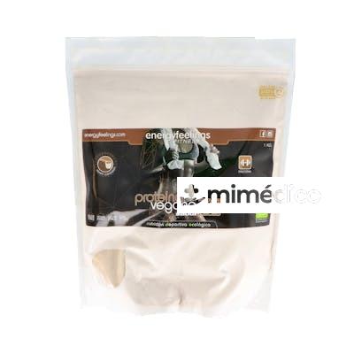 PROTEINA VEGANA 70% CACAO 1KG. ECO VEGAN ENERGY FEELINGS