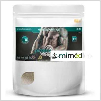 PROTEINA VEGANA 80% NEUTRO 1KG. ECO VEGAN SG ENERGY FEELINGS