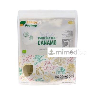 PROTEINA DE CAÑAMO VAINILLA 1KG. ECO VEGAN SIN GLUTEN ENERGY FEELINGS