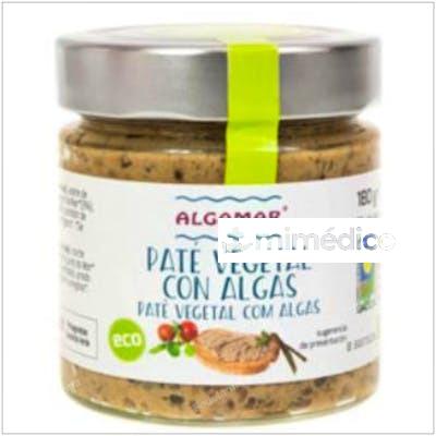 PATE VEGETAL CON ALGAS 180GR. BIO ALGAMAR