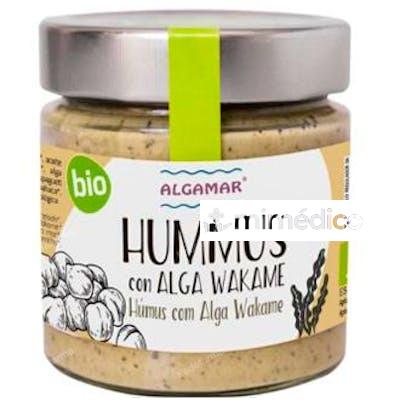 HUMMUS CON ALGA WAKAME 180GR. BIO ALGAMAR