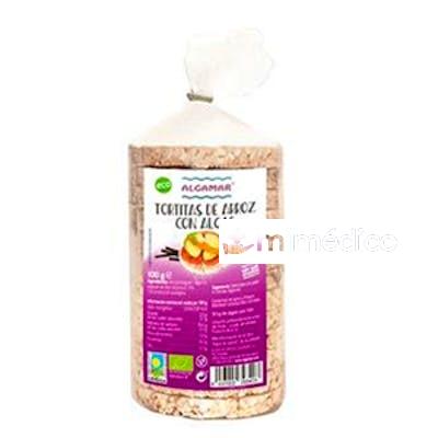 TORTITAS DE ARROZ Y ALGAS 100GR. BIO ALGAMAR