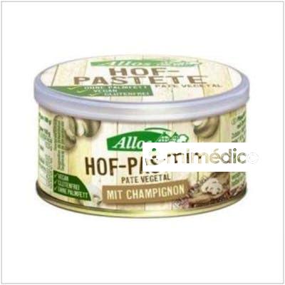 PATE VEGETAL CON CHAMPIÑONES 125GR. BIO VEGAN ALLOS