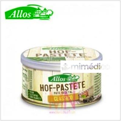PATE VEGETAL CLASICO 125GR. BIO VEGAN ALLOS