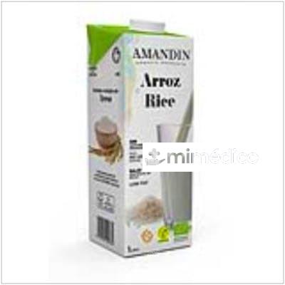 BEBIDA VEGETAL DE ARROZ 1LT  6UDS. BIO AMANDIN