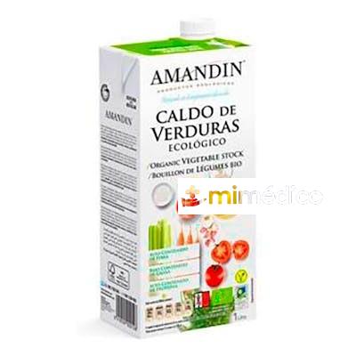CALDO DE VERDURAS 1 LT ECO SIN GLUTEN AMANDIN