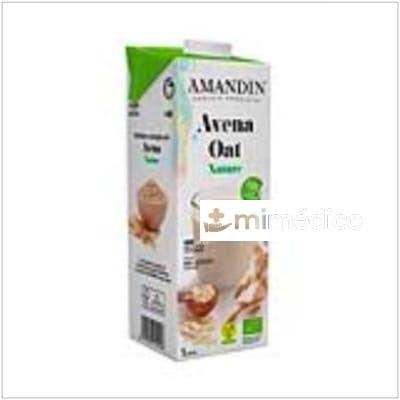 BEBIDA VEGETAL DE AVENA NATURE 1LT 6UDS. BIO AMANDIN
