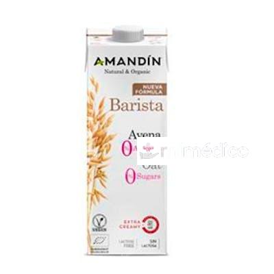 BEBIDA VEGETAL DE AVENA BARISTA 0% AZUCAR 1LT 6UDS AMANDIN