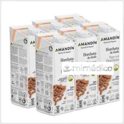 HORCHATA DE CHUFA 1LT 6UDS. BIO SG VEGAN AMANDIN