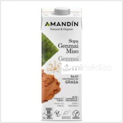 SOPA GENMAI MISO 1LT 6UDS. BIO AMANDIN