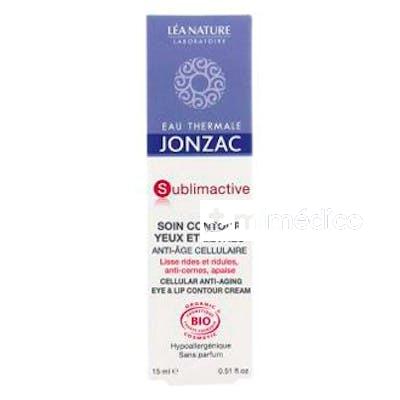 SUBLIMACTIVE CONTORNO DE OJOS Y LABIOS 15ML. BIO JONZAC ECO-BIO