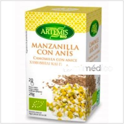 MANZANILLA CON ANIS INFUSION 20BOLSITAS ARTEMIS BIO