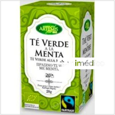 TE VERDE A LA MENTA INFUSION 20BOLSITAS. BIO ARTEMIS BIO