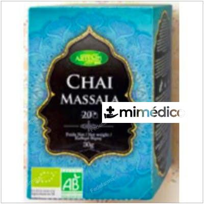 CHAI MASSALA SIN TEINA INFUSION 20BOLSITAS. BIO ARTEMIS BIO