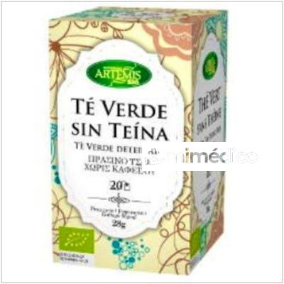 TE VERDE SIN TEINA INFUSION 20BOLSITAS. BIO ARTEMIS BIO