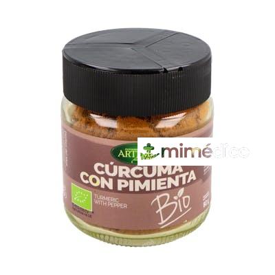 CURCUMA CON PIMIENTA XL ESPECIA 80GR. BIO VEGAN ARTEMIS BIO