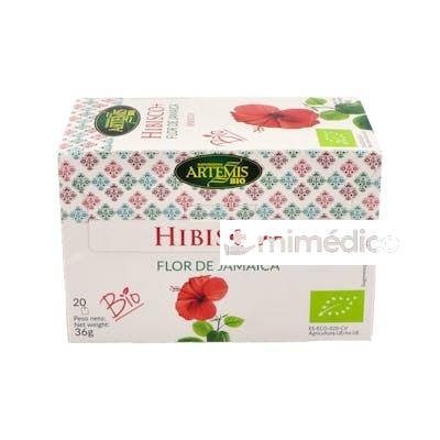 HIBISCO+FLOR DE JAMAICA INFUSION 20BOLSITAS. BIO ARTEMIS BIO