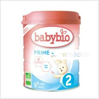 LECHE PRIMEA 2 VACA  CONTINUACION  6-12MESES 800G BABYBIO