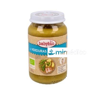 POTITO VERDURAS Y SALMON 6MESES 200GR. BIO BABYBIO