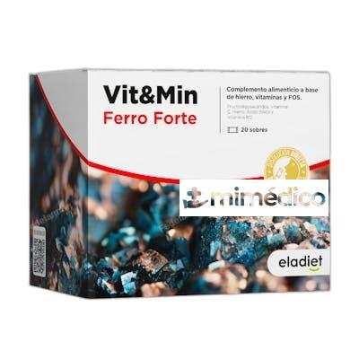 VIT & MIN FERRO FORTE 20SBRS. ELADIET