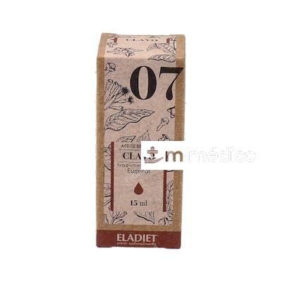 CLAVO ACEITE ESENCIA CAJA 15ML. ELADIET