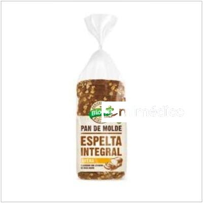 PAN DE MOLDE ESPELTA  AVENA MASA MADRE 400GR. BIO BIOCOP