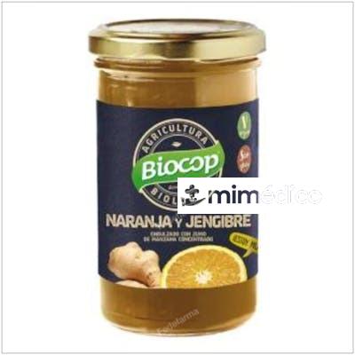 COMPOTA DE NARANJA Y JENGIBRE 265GR. BIO BIOCOP