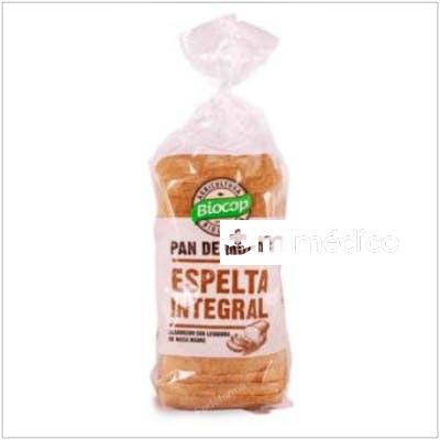 PAN DE MOLDE ESPELTA INTEGRAL MASA MADRE 400GR BIO BIOCOP