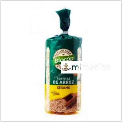 TORTITAS DE ARROZ CON SESAMO 200GR. BIO BIOCOP