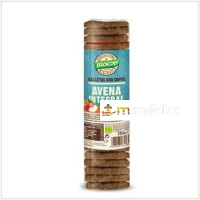 GALLETAS COPOS DE AVENA INTEGRAL Y FRUTAS 250G BIO BIOCOP