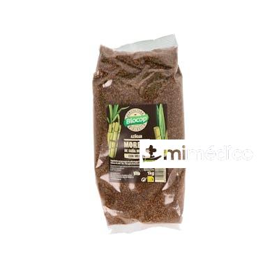 AZUCAR MORENO CAÑA INTEGRAL CON MELAZA 1KG. BIO BIOCOP
