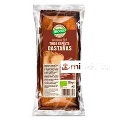 BIZCOCHO CASTAÑAS TRIGO ESPELTA 250GR. BIO BIOCOP