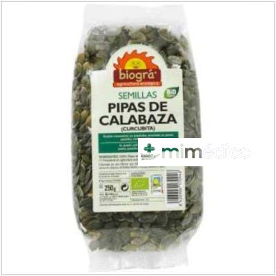 PIPAS DE CALABAZA CUCURBITA 250GR. BIO BIOGRA