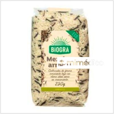 MEZCLA DE ARROCES SALVAJES 250GR. BIO BIOGRA