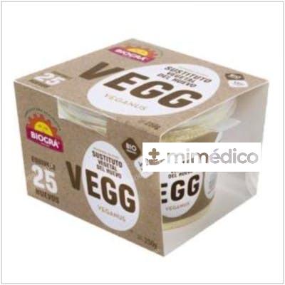 VEGG SUSTITUTIVO DEL HUEVO 250GR. BIO BIOGRA