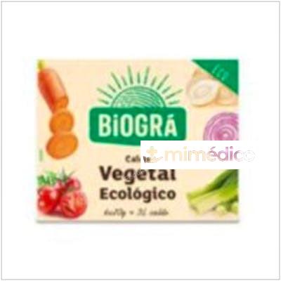 CALDO VEGETAL CUBITOS 6X10GR. BIO VEGAN BIOGRA