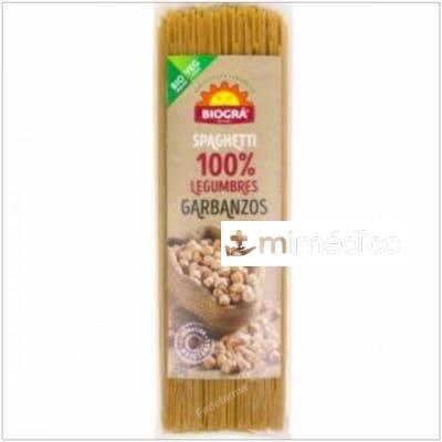 ESPAGUETI DE GARBANZOS 250GR. BIO VEGAN BIOGRA
