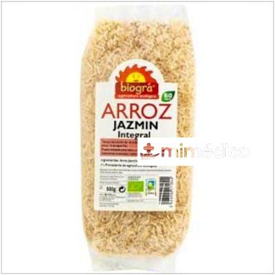 ARROZ JAZMIN INTEGRAL 500GR. BIOGRA