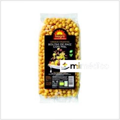 BOLITAS DE MAIZ CON MIEL 250GR.  BIO BIOGRA