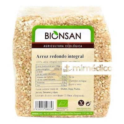 ARROZ REDONDO INTEGRAL 500GR. ECO BIONSAN