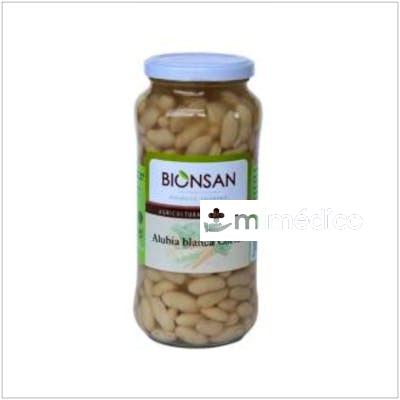 ALUBIAS BLANCAS COCIDAS 400GR. ECO BIONSAN